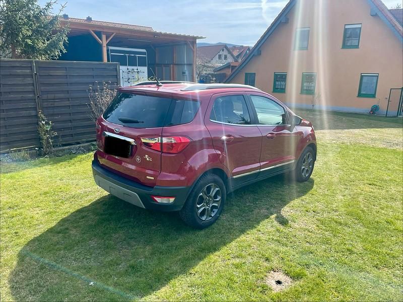 Gebraucht Ford Ecosport Titanium 125 PS (91 kW) 2018 Rot SUV