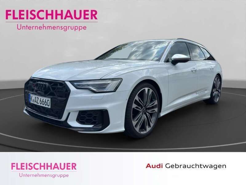 Weiss Gebraucht 2025 Audi S6 Comfort Kombi | 78.990 € (Superpreis) - Bild 1/4