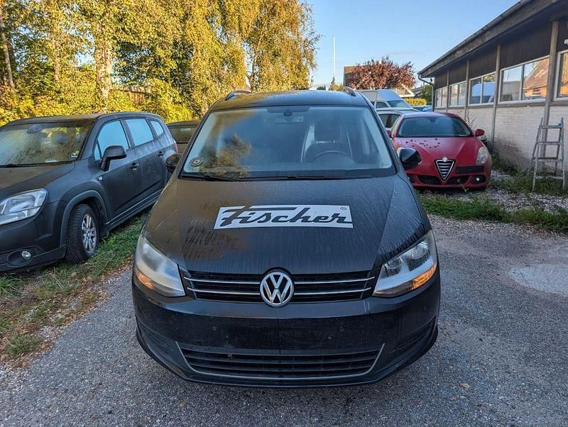 Schwarz Gebraucht 2014 VW Sharan Comfortline Van / Kleinbus | 6.250 € (Superpreis) - Bild 1/4