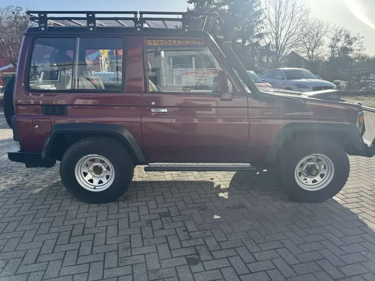 Gebraucht Toyota Land Cruiser 86 PS (63 kW) 1990 Rot SUV