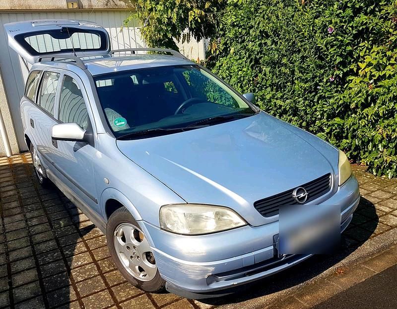 Silber Gebraucht 2002 Opel Astra Kombi | 990 € (Guter Preis) - Bild 1/4