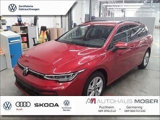 Kings red metallic Gebraucht 2024 VW Golf VIII Life Kombi | 23.920 € (Guter Preis) - Bild 1/3