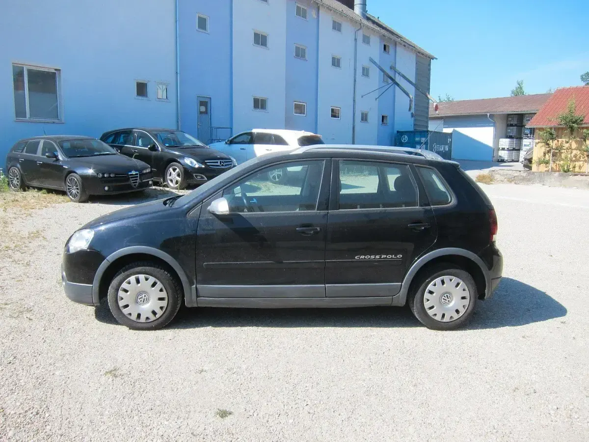 Gebraucht VW Polo Cross 101 PS (74 kW) 2006 Schwarz Kleinwagen