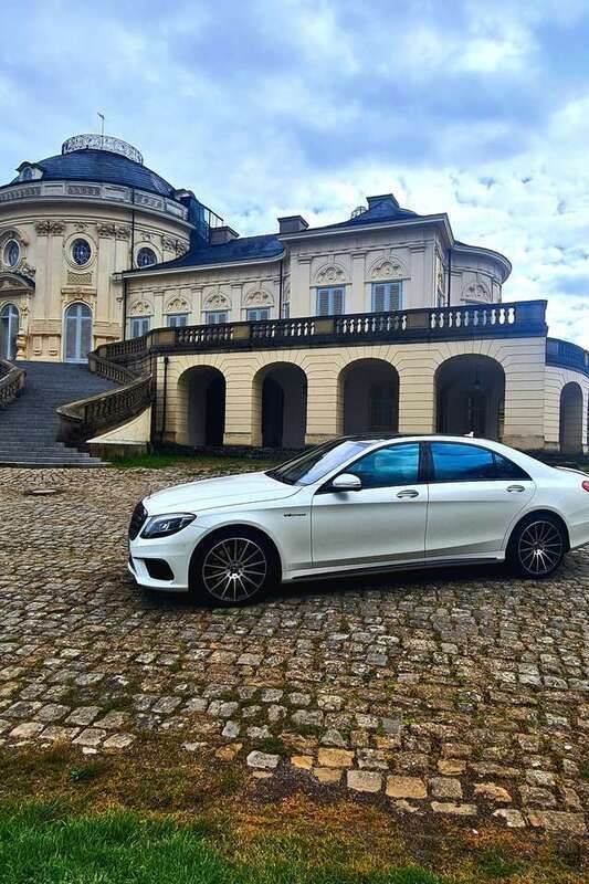 Weiß Gebraucht 2014 Mercedes S500 AMG line Limousine | 48.999 € (Teuer) - Bild 1/4