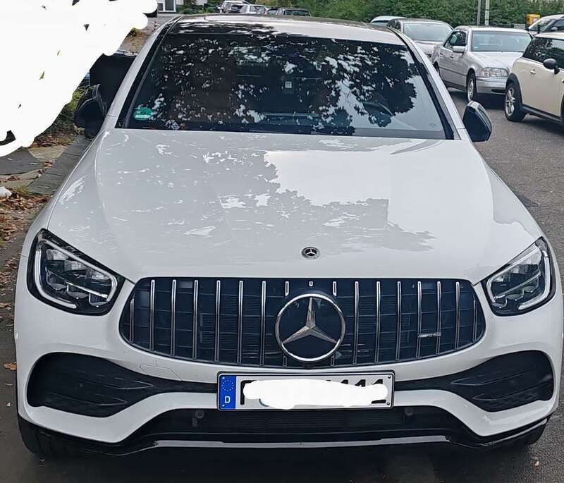 Weiß Gebraucht 2022 Mercedes GLC43 AMG AMG Coupé | 72.000 € - Bild 1/4