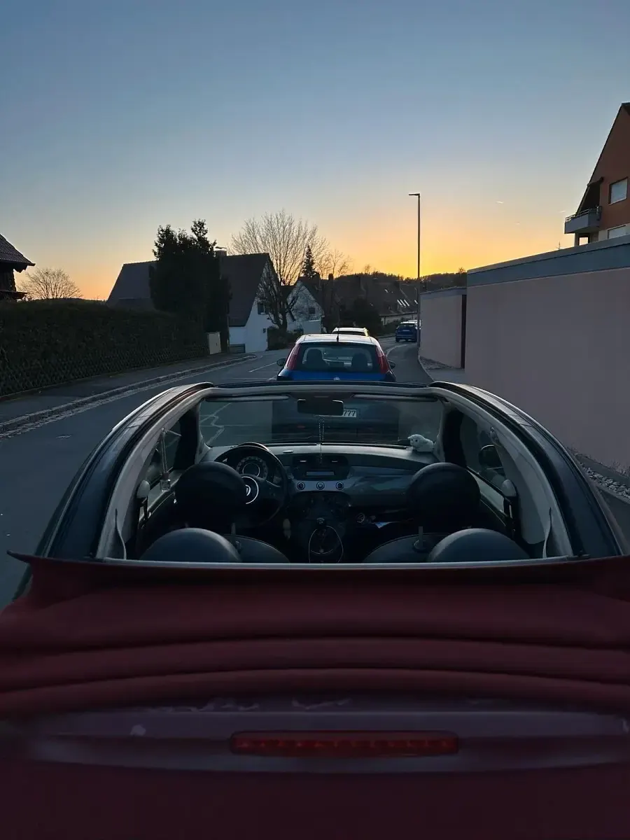 Gebraucht Fiat 500C 95 PS (69 kW) 2012 Grau Cabrio