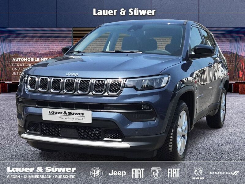 Blau Neu 2025 Jeep Compass Altitude SUV | 33.890 € (Fairer Preis) - Bild 1/4