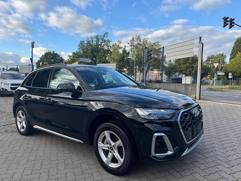 Schwarz Gebraucht 2021 Audi Q5 S-Line SUV | 27.990 € (Superpreis) - Bild 1/4