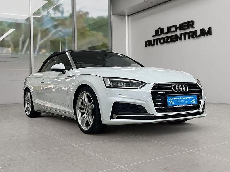 Gebraucht Audi A5 Cabriolet S-Line 252 PS (185 kW) 2019 Weiß Cabrio