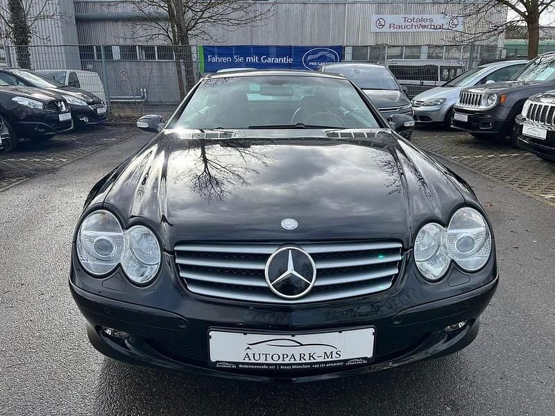 Gebraucht Mercedes SL500 AMG 306 PS (225 kW) 2002 Schwarz Cabrio