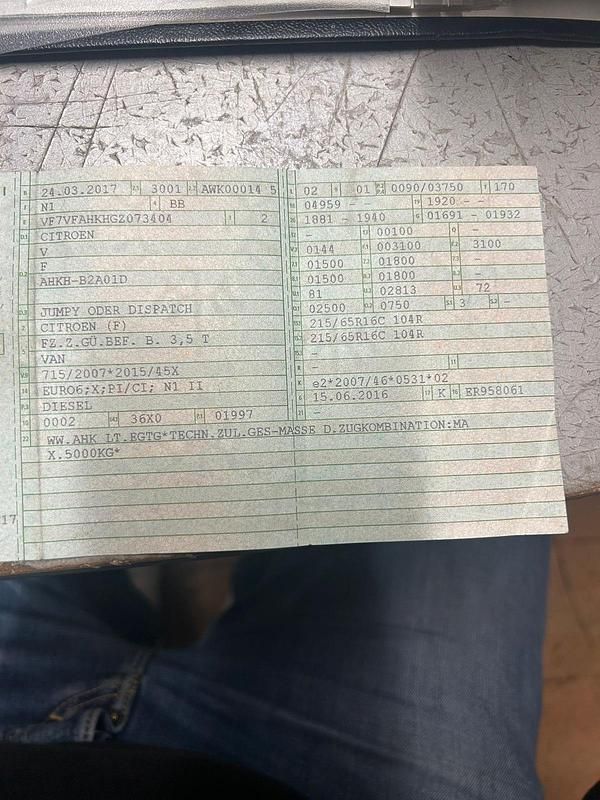 Gebraucht Citroën Jumpy 122 PS (89 kW) 2017 Weiß Van / Kleinbus