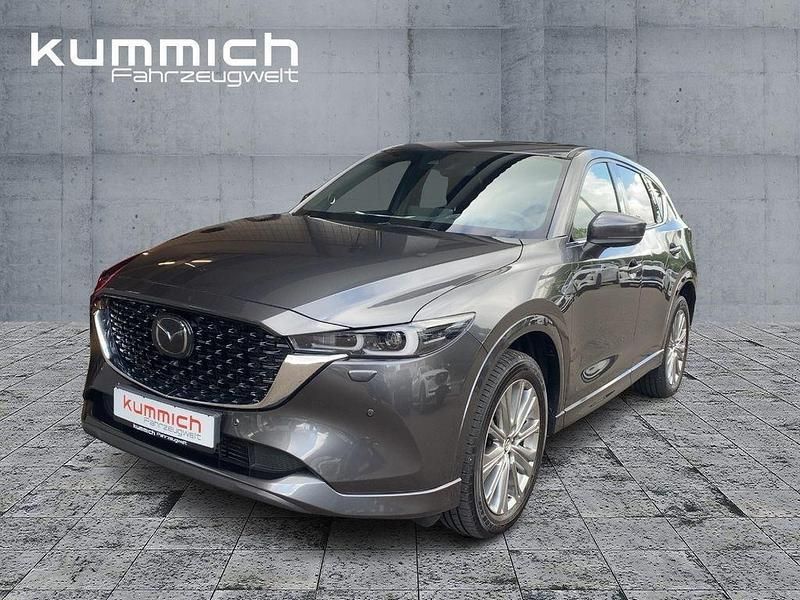 Machine gray (grau) Gebraucht 2022 Mazda CX-5 SUV | 28.989 € (Fairer Preis) - Bild 1/4