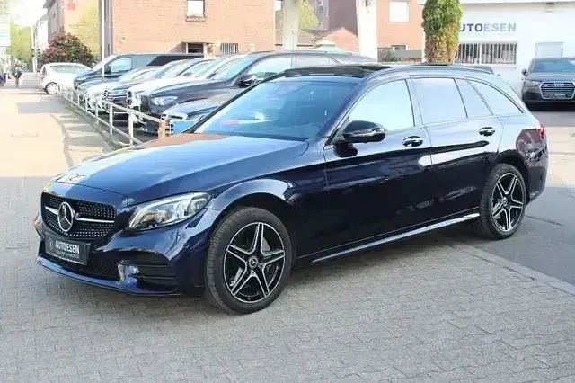Gebraucht Mercedes C400 AMG 333 PS (244 kW) 2019 Blau Kombi