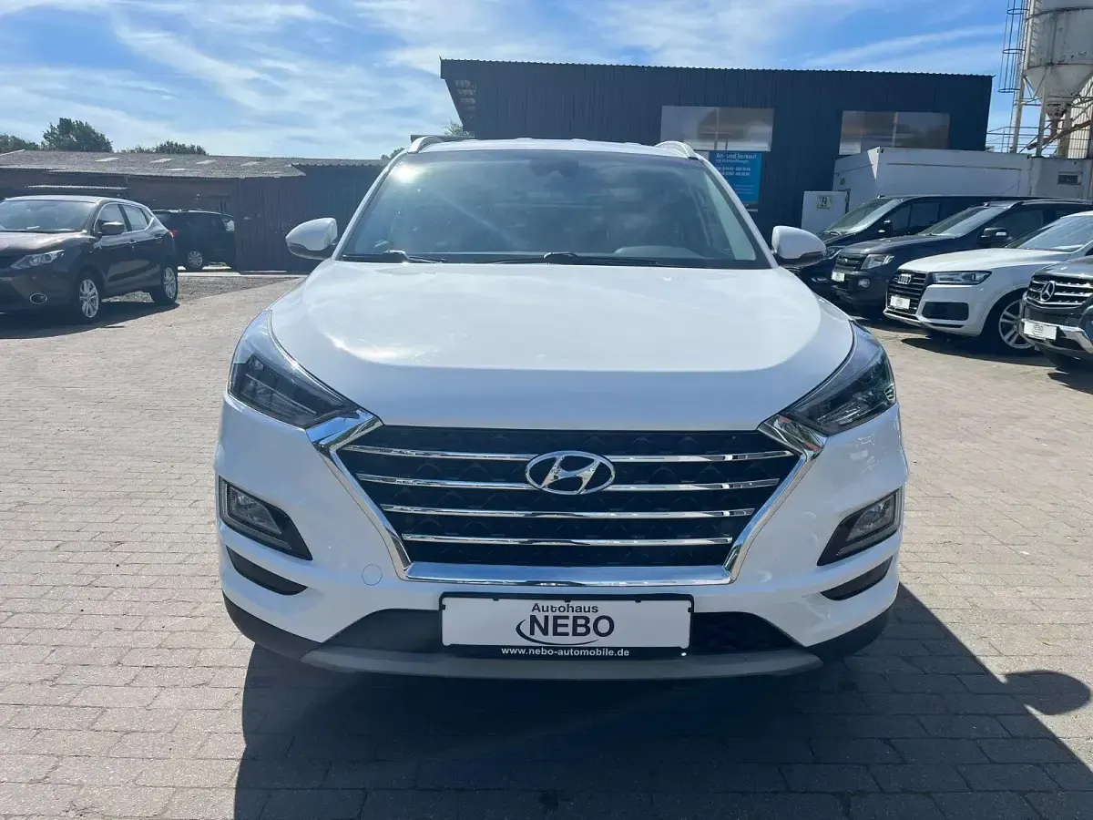 Gebraucht Hyundai Tucson Style 177 PS (130 kW) 2019 Weiß SUV