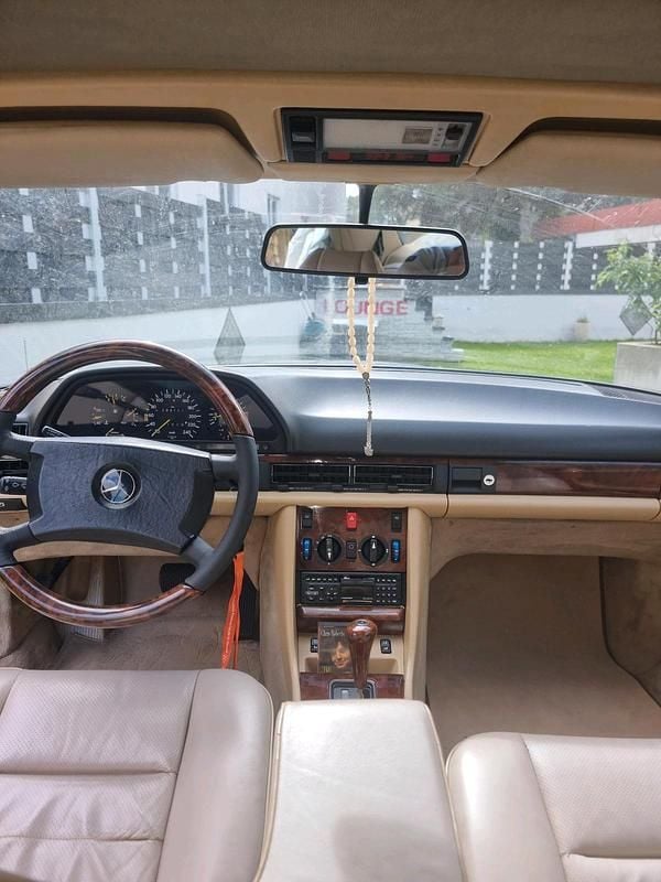 Blau Gebraucht 1987 Mercedes 500 Coupé | 17.990 € - Bild 1/4
