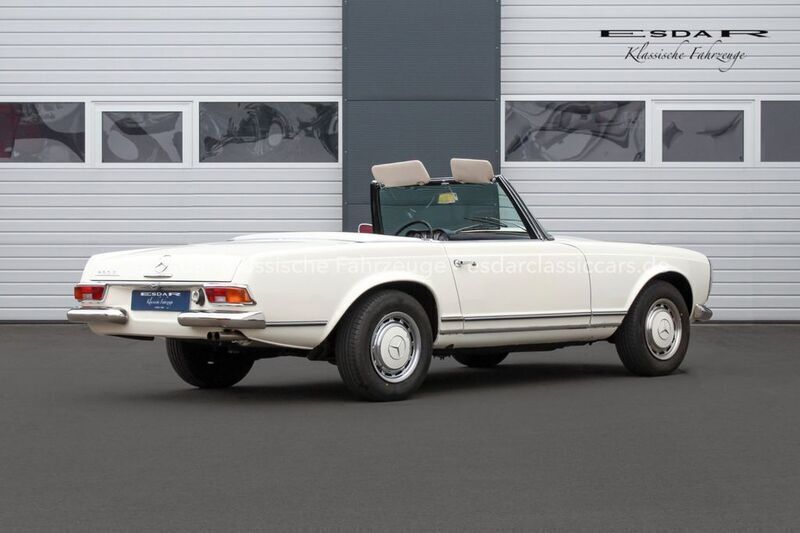 Gebraucht Mercedes 230 170 PS (125 kW) 1967 Weiß Cabrio
