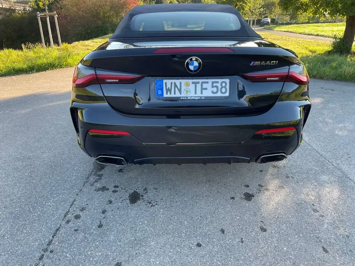 Gebraucht BMW M440 M Sport 374 PS (275 kW) 2024 Schwarz Cabrio