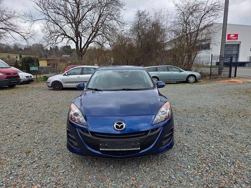 Gebraucht Mazda 3 Active Plus 105 PS (77 kW) 2011 Blau Limousine