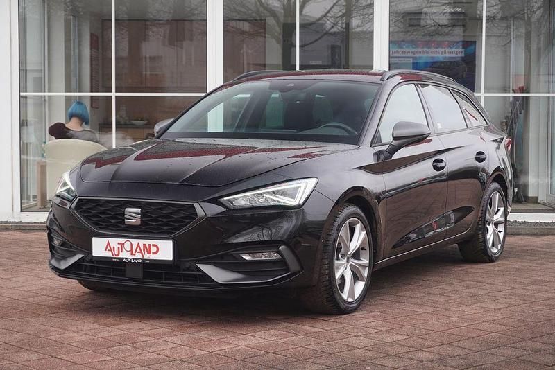 Gebraucht Seat Leon ST FR 150 PS (110 kW) 2021 Mitternachtsschwarz Kombi