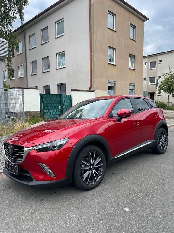 Rot Gebraucht 2017 Mazda CX-3 Sports-Line SUV | 17.699 € (Fairer Preis) - Bild 1/4