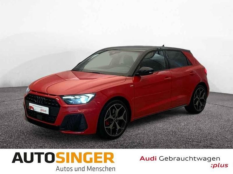 Rot Gebraucht 2024 Audi A1 Sportback S-Line Kleinwagen | 31.960 € (Fairer Preis) - Bild 1/4