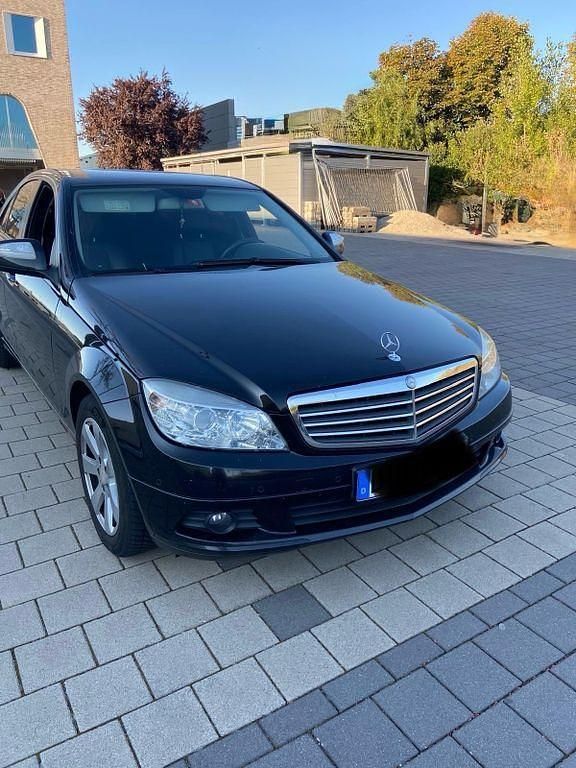 Schwarz Gebraucht 2008 Mercedes C200 Limousine | 3.999 € (Guter Preis) - Bild 1/4