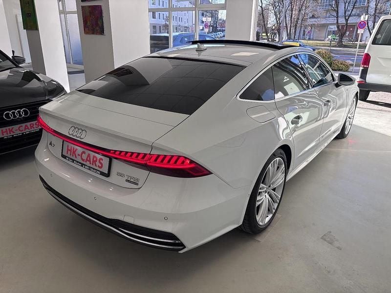 Gebraucht Audi A7 Sportback Basis 340 PS (250 kW) 2018 Gletscherweiß metallic Kleinwagen