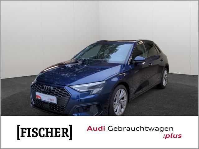 Navarrablau metallic Gebraucht 2023 Audi A3 Advanced | 27.876 € (Fairer Preis) - Bild 1/3