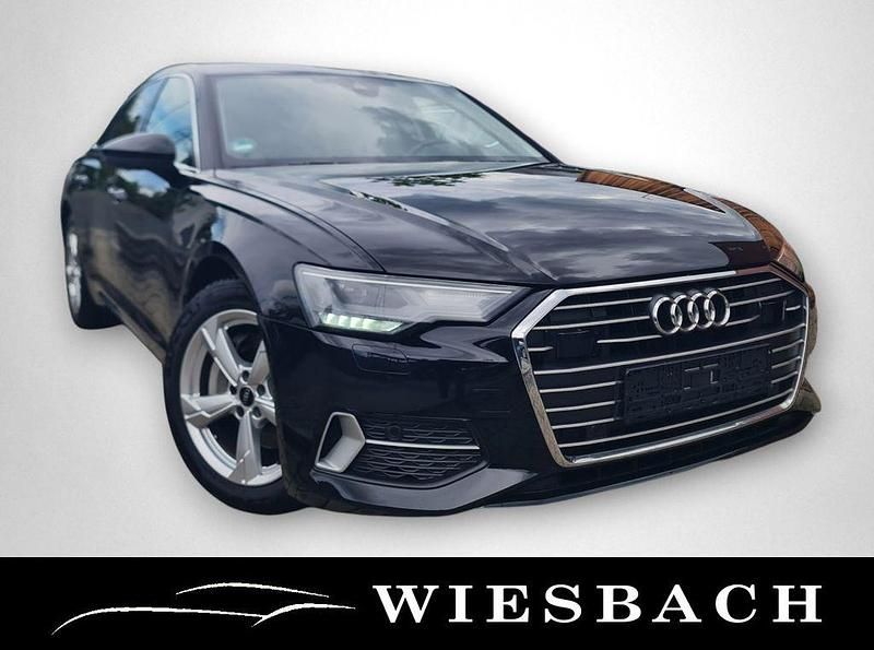 Brillantschwarz Gebraucht 2023 Audi A6 Advanced Limousine | 34.300 € (Superpreis) - Bild 1/4
