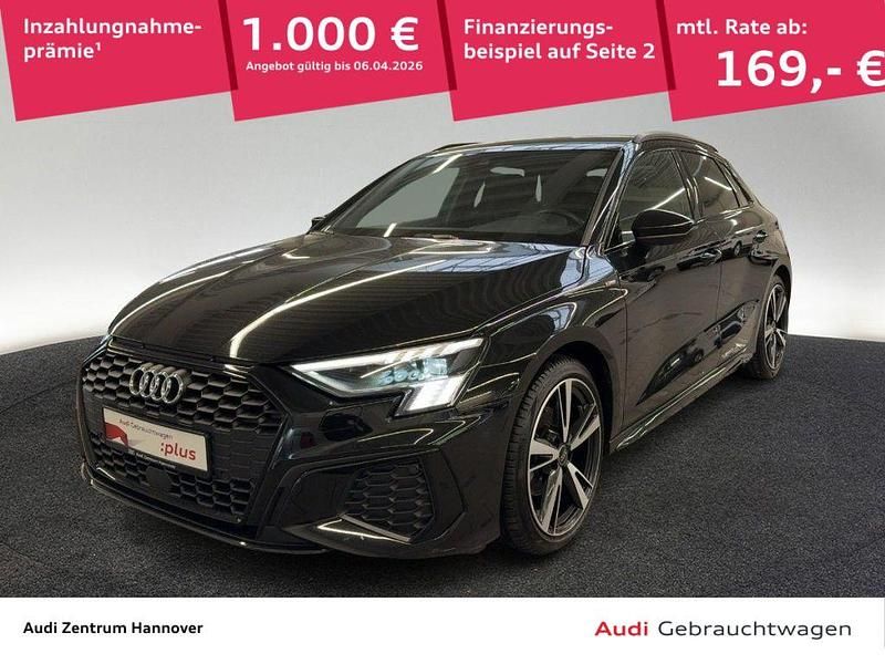 Gebraucht Audi A3 S-Line 150 PS (110 kW) 2024 0e mythosschwarz metallic (metallic) Limousine