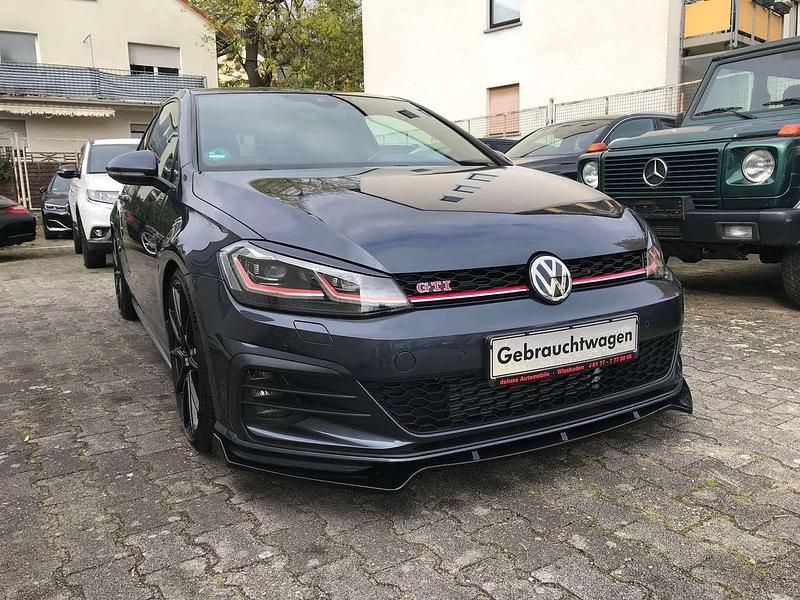 Dark iron blue Gebraucht 2018 VW Golf VII GTI Limousine | 19.900 € (Fairer Preis) - Bild 1/4