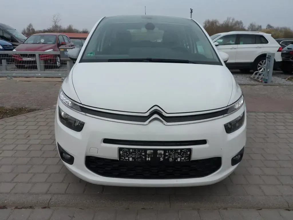 Gebraucht Citroën Grand C4 Picasso Seduction 116 PS (85 kW) 2015 Weiß Van / Kleinbus