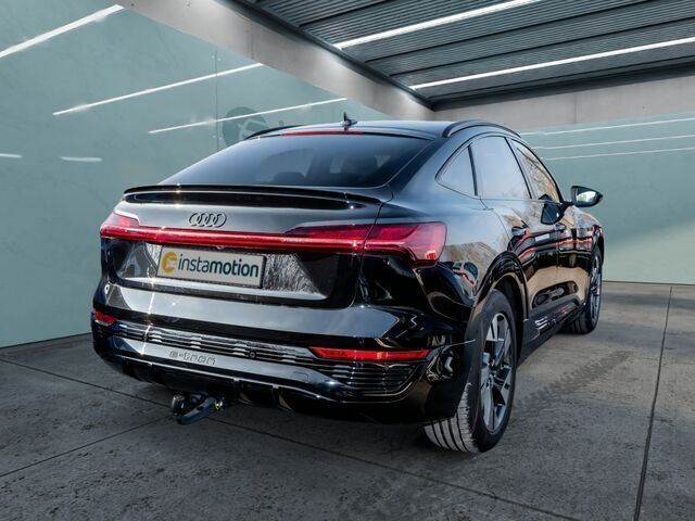 Gebraucht Audi Q8 e-tron S-Line 300 kW (408 PS) 2024 Schwarz SUV