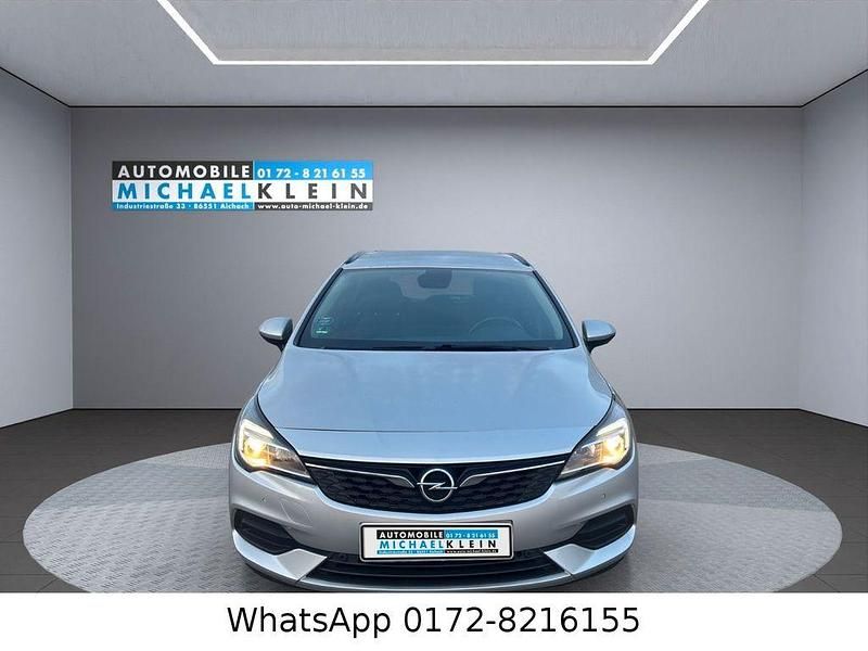 Silber Gebraucht 2020 Opel Astra Edition Kombi | 7.100 € (Guter Preis) - Bild 1/4