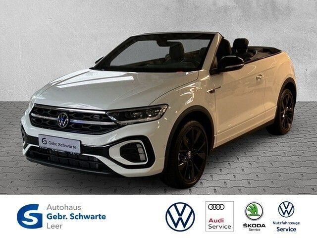 Weiß Gebraucht 2024 VW T-Roc Cabriolet R-line Cabrio | 40.950 € (Teuer) - Bild 1/4