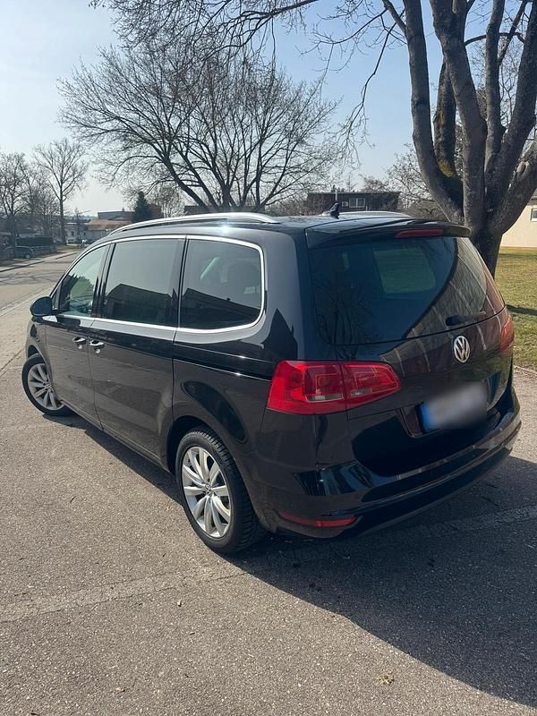 Gebraucht VW Sharan 170 PS (125 kW) 2012 Schwarz Van / Kleinbus