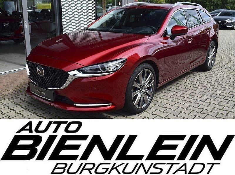 Rot Gebraucht 2024 Mazda 6 Exclusive-Line Kombi | 27.900 € (Guter Preis) - Bild 1/4