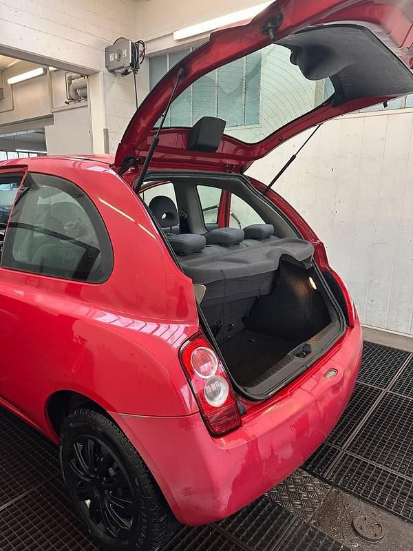 Brugt Nissan Micra 2002 Rød Hatchback