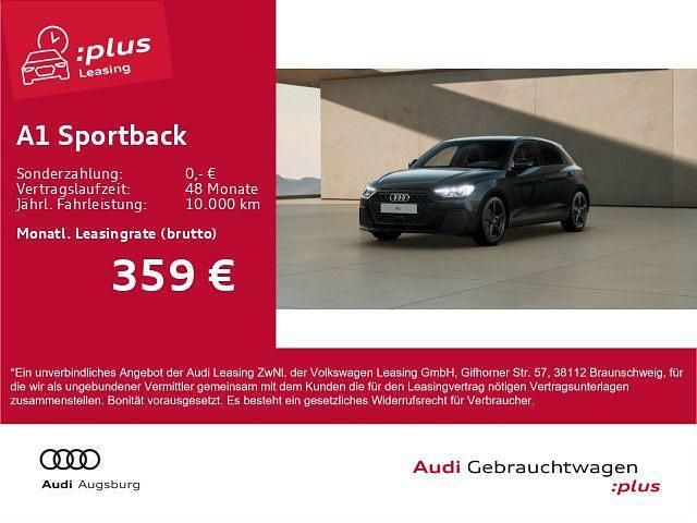 Schwarz Gebraucht 2025 Audi A1 Sportback Sport Kleinwagen | 28.910 € (Etwas zu teuer) - Bild 1/4
