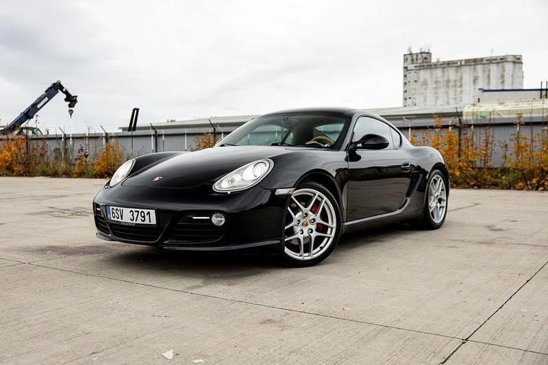 Schwarz Gebraucht 2011 Porsche Cayman S Chrono Coupé | 31.987 € - Bild 1/4