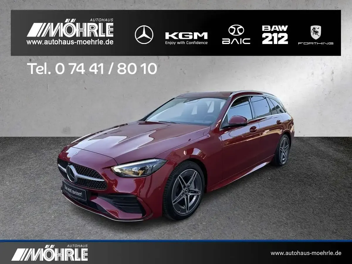 Gebraucht Mercedes C300 AMG line 265 PS (194 kW) 2023 Rot Kombi