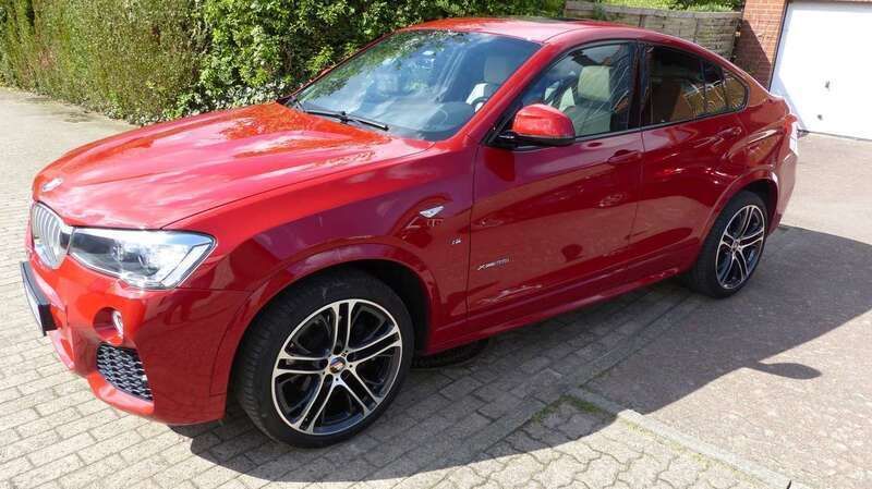 Rot Gebraucht 2016 BMW X4 Comfort Edition SUV | 28.800 € (Fairer Preis) - Bild 1/4