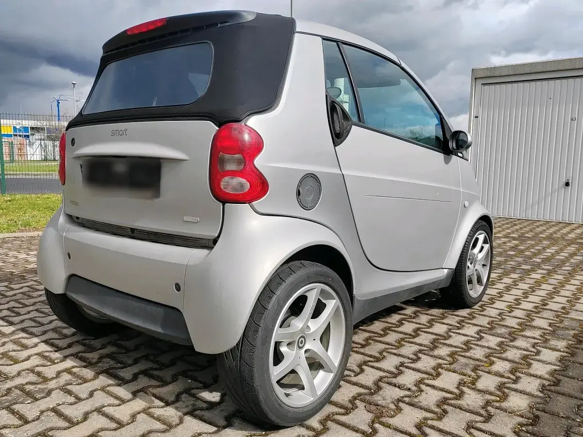 Używany Smart ForTwo Cabrio 61 KM (44 kW) 2006 Srebrny Kabriolet