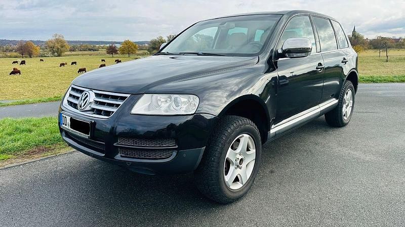 Schwarz Gebraucht 2004 VW Touareg R SUV | 5.000 € (Guter Preis) - Bild 1/4