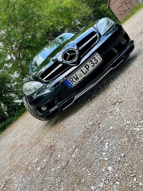 Schwarz Gebraucht 2004 Mercedes SLK350 Cabrio | 8.000 € (Fairer Preis) - Bild 1/4