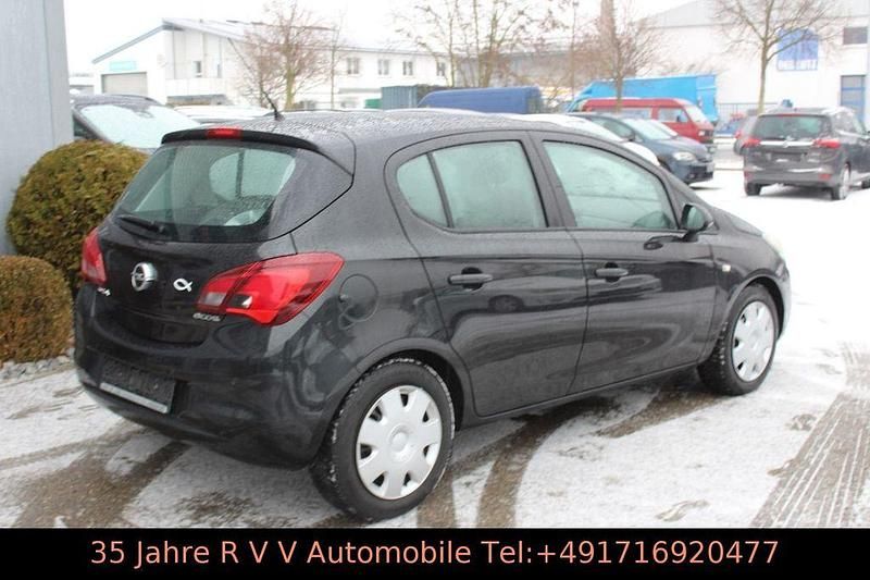 Gebraucht Opel Corsa Edition 95 PS (69 kW) 2015 Schwarz Kleinwagen
