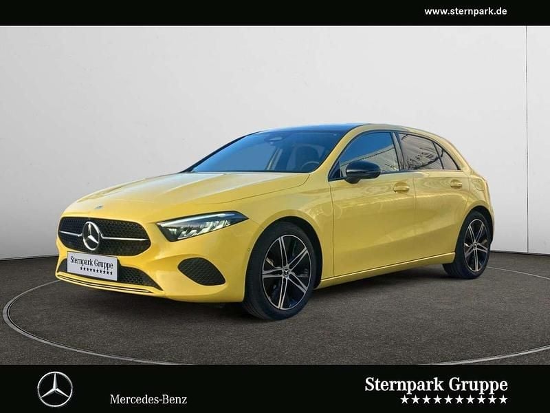 Unilack sonnengelb Gebraucht 2023 Mercedes A180 Progressive Limousine | 29.990 € (Fairer Preis) - Bild 1/4