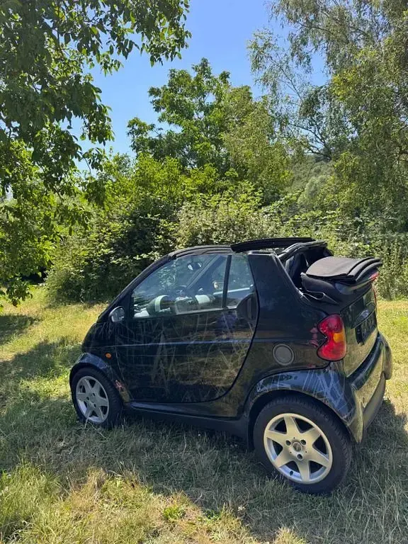 Gebraucht Smart ForTwo Cabrio Pure 41 PS (30 kW) 2003 Schwarz Cabrio