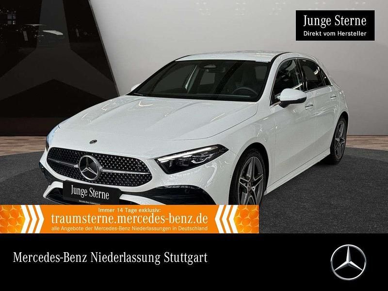 Weiß Gebraucht 2024 Mercedes A200 AMG Limousine | 33.490 € (Fairer Preis) - Bild 1/3