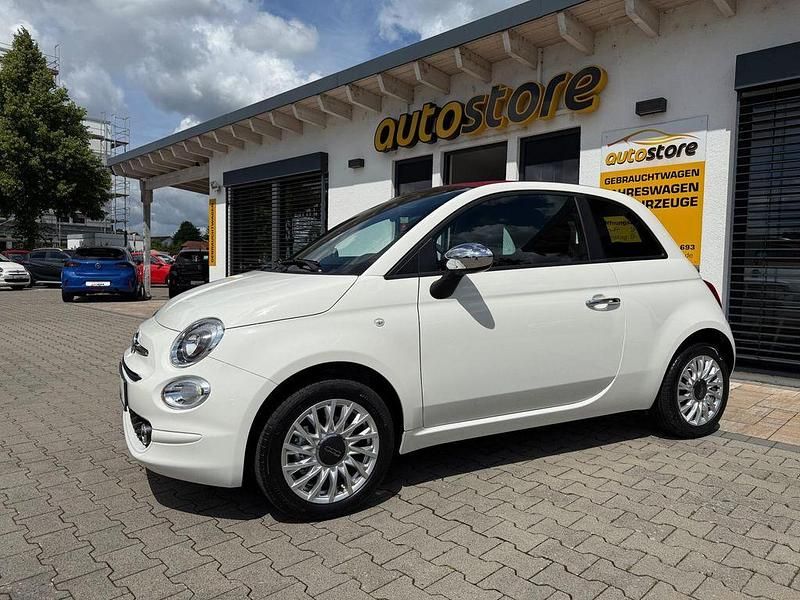 Gelato weiß / verdeck rot Gebraucht 2023 Fiat 500C Basis Cabrio | 17.985 € (Teuer) - Bild 1/4